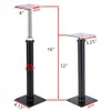 YMSZGBZG 2 Pack Adjustable Floor Jack,Mini Screw Jack,Telescoping Jack for