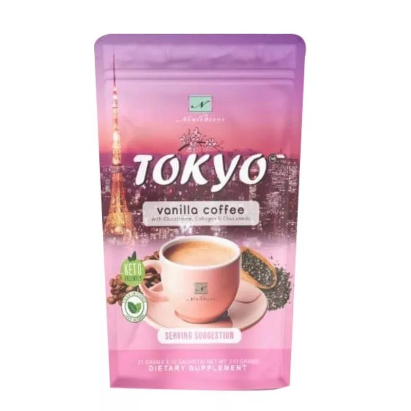 Namiroseus TOKYO Vanilla Coffee 21g x 10 Sachets
