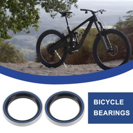 LT Easiyl 2pcs Bicycle Headset Bearing Suitable for Vast Majority of All Hidden and Half Hidden and External Bicycle Bearing Headset 41x30x6.5mm