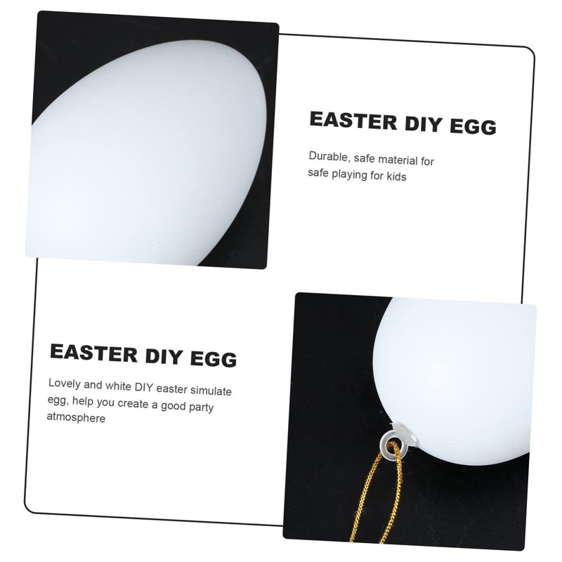 Abaodam Easter Eggs Toys White Easter Egg Diy Craft Kit