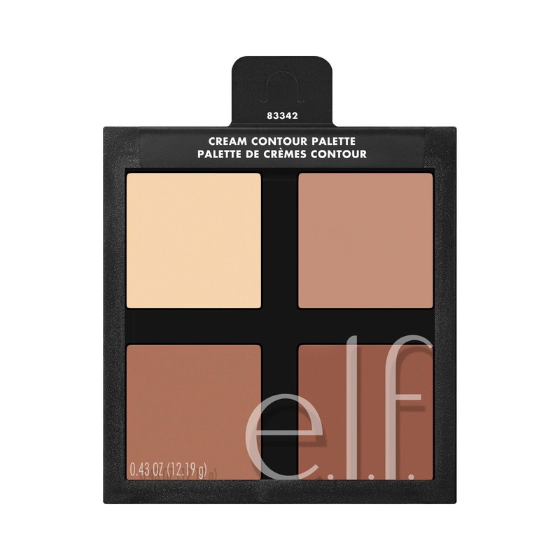 e.l.f. Cosmetics Cream Contour Palette Paleta Contorno Café Claro a