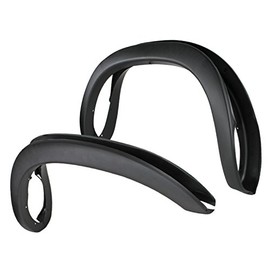 Spec-D Tuning FDF-RAM02BK Dodge Ram Pickup 4PC Smooth Factory Style Fender Flare Wheel Protector