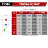 FDX Men Triathlon Suit - Lightweight Trisuit for Duathlon Swimming,
