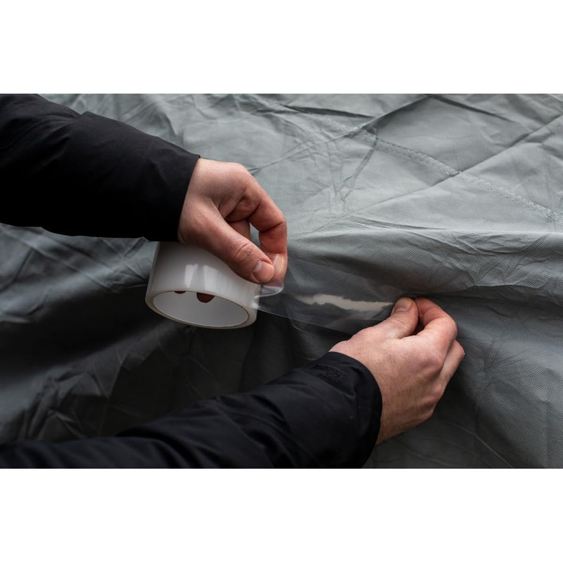Duck Brand All Weather Indoor/Outdoor Repair Tape, Weatherproofing, Clear &