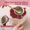 ChaseWind Matcha Whisk Set, 8Pcs Floral Ceramic Matcha Set with