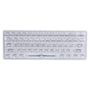 61 Keys Transparent Mechanical Keyboard Clear Keycap Wired Gaming Keyboard