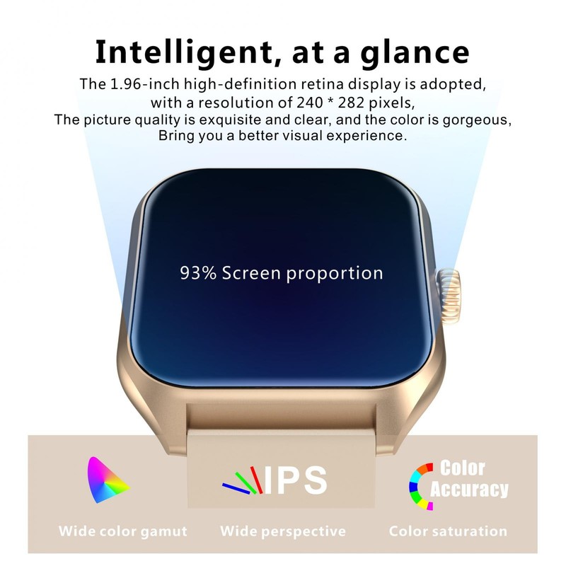 QX5 Smart Watch BT Call Message Notification Voice Control Multiple