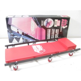 Torin TR6452 40" Padded Mechanic Creeper With Adjustable Headrest, Red