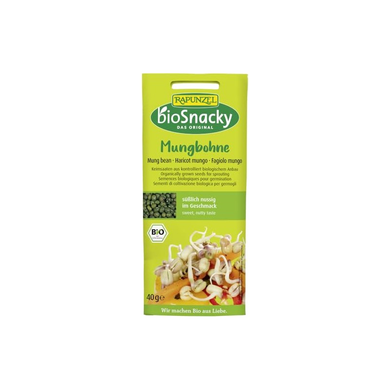 Rapunzel BioSnacky Mung Bean (2 x 40 g)