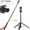 Accessory Set for Insta 360 X5/X4, 136 cm Extendable Selfie