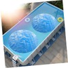 NOLITOY 1PC Round Heat Insulation Pool Cover for Inflatable Pools