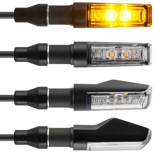 evermotor Universal 12 V Pack of 4 E13 Motorcycle LED