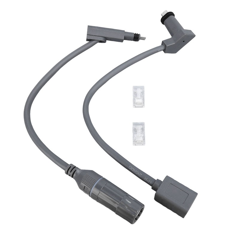 SPX Plug to RJ45 Adapter 1200Mbps Transmission Speed Rectangular Satellite