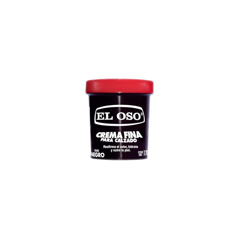 El Oso Crema, Negro, 170 gr