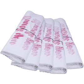 Lawei 500 Count Thank You Bags Reusable Grocery Bag - 13 x 7 x 21 Plastic T-Shirt Bags for Shopping, Restaurants, Catering (15mic, 0.6 Mil)