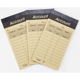 Single Type Voucher Stylish Pack of 10 (Kraft Paper)
