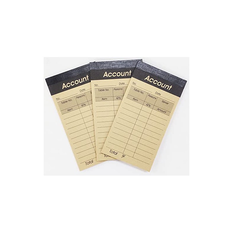 Single Type Voucher Stylish Pack of 10 (Kraft Paper)