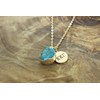 Sorority Shop KKG Necklace - Kappa Kappa Gamma Blue Druzy