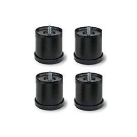 Reverie R400HT/450HT, R550L(9T), and R650 (4 Legs Total) Extra 3" Height Leg Kit for Adjustable Beds