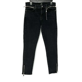 Anine Bing NEW Black Wash Jax Jeans Women’s 29 Ankle Skinny Low Rise