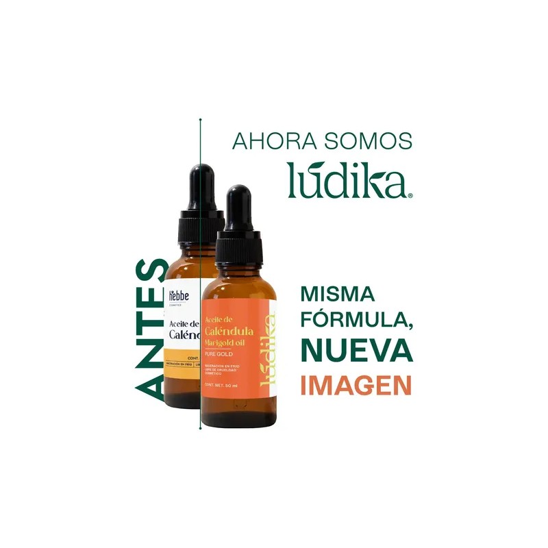 Aceite de Caléndula Hebbe Cosmetics para Piel Seca y Sensible