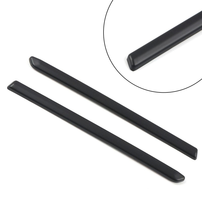 Matte Black Front Center Grille Inserts Cover Trim Replace for