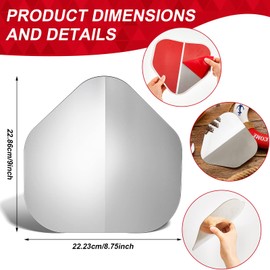 Dunzy Stainless Steel Square Bow Guards That Need to Be Bend in Advance to Fit The Hull for Protection Boat(2 Pcs, Classic Bow Style)