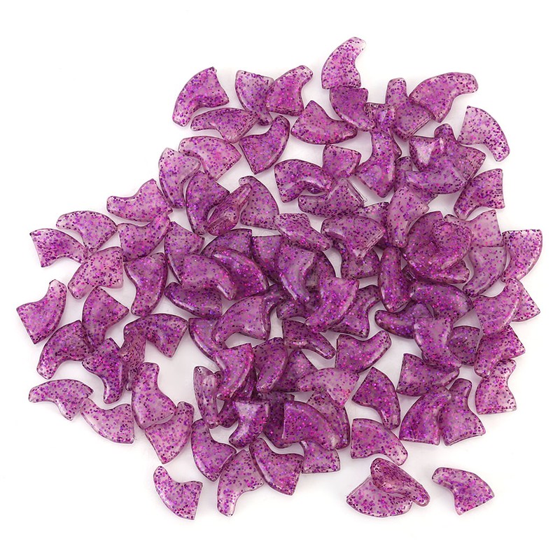 100PCS Durable Pet Cat Soft PVC Nail Cover Paw Claw