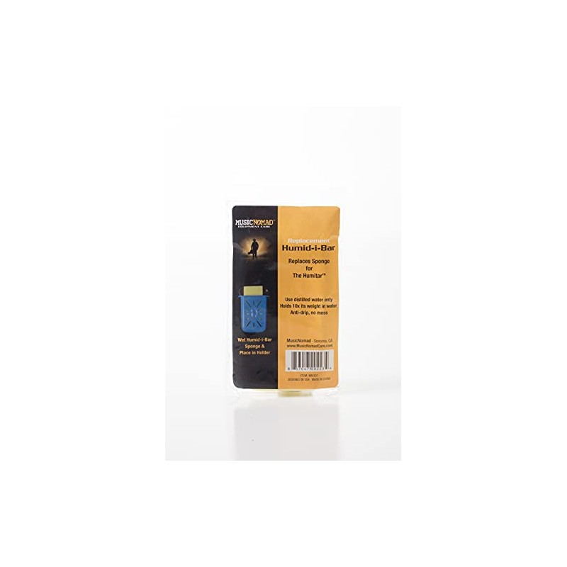 MusicNomad Replacement Humid-I-Bar Sponge for Humitar Humidifier (MN301)