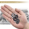 Kindroufly 7 Sizes Stainless Steel Washers Assortment Kit - 800