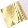 SEWACC Shiny Foil Craft Decoration 50pcs Nail Foil 8x8.5cm Leaf