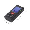 Handheld Infrared Laser Distance Meter Rangefinder High Accuracy Range Measuring