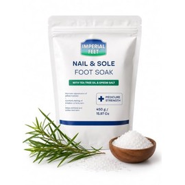 Pedicure Quality Foot Soak – Tea Tree Oil & Epsom Salt Exfoliating Soak