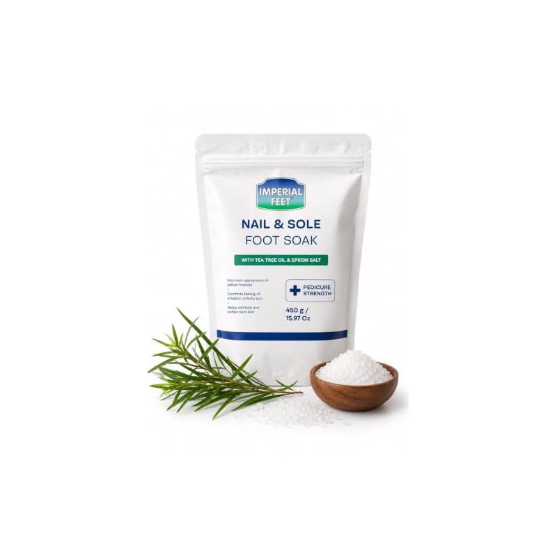 Pedicure Quality Foot Soak – Tea Tree Oil & Epsom