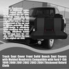 FIOQE Truck Seat Cover Front Solid Bench Seat Covers with