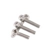BOZONLI 304 Stainless Steel Eye Bolts Eye Bolt Ring Nut