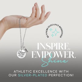 Infinity Collection - Running Gifts- Runner Charm Necklace, Running Jewelry - Cross Country, Track, Marathon Gifts, Metal, No Gemstone