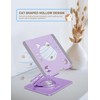 Aoviho Tablet Stand 360° Rotating Aluminum Holder - Adjustable, Portable