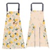 Adjustable Apron with 2 Pockets for Women Men, Canvas Chef
