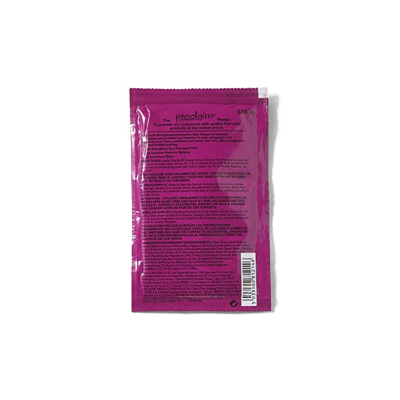 Proclaim Strengthening Intensive Hair Masque Packette