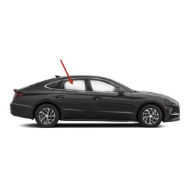 NAGD Fit 2020-2024 Hyundai Sonata Passenger Right Side Rear Door Window Door Glass