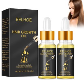 Pack of 2 Hair Growth Serum, Hair Growth Serum, 30 ml Hair Serum for Hair Growth, Accelerate Hair Growth, Makes Hair Shiny and Strong, Hair Serum, Fight Hair Loss with Ease