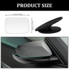 Lyxheth 4PCS Blind Spot Convex Car Mirror, Side Mirror Blindspot,