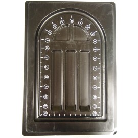 FindingKing  Beadsmith Board U Channel Flocked Plastic 9 x 12" & Brass Sliding Gauge Tool