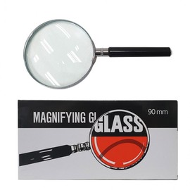 Standard Plain Glass Magnifier 90mm large