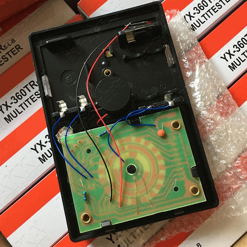 Pointer Multimeter Ammeter Voltmeter Ohmmeter with Probes Teaching Aids Maintenance