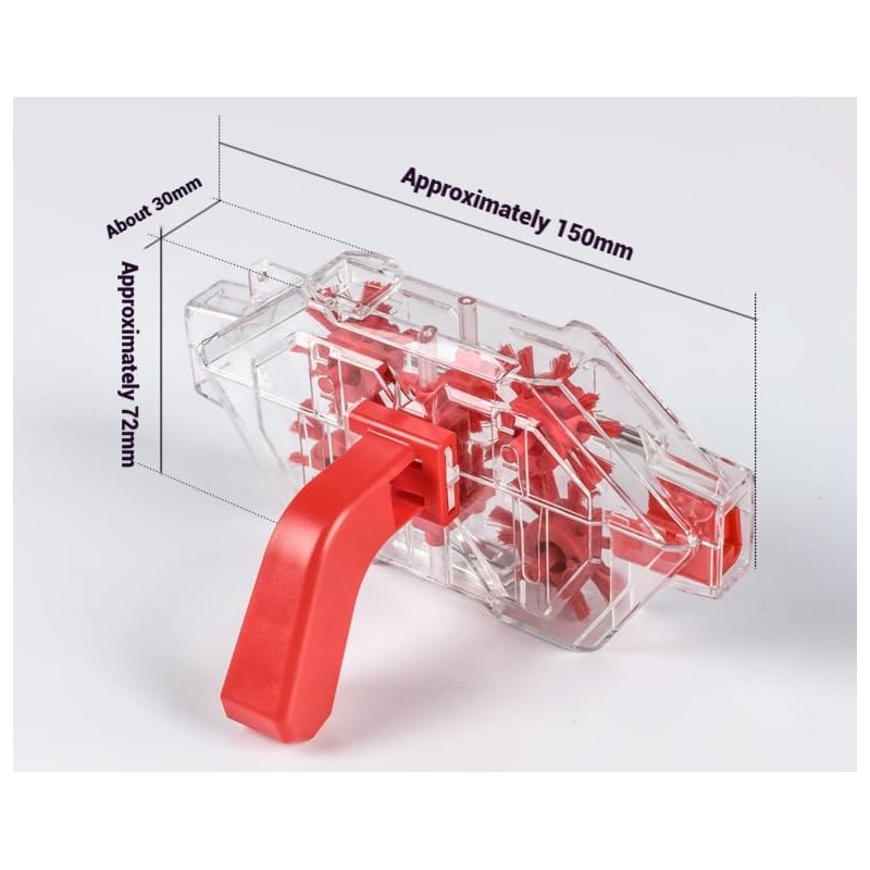 Transparent Visible Bike Chain Cleaner - Soaking Design Chain Cleaning