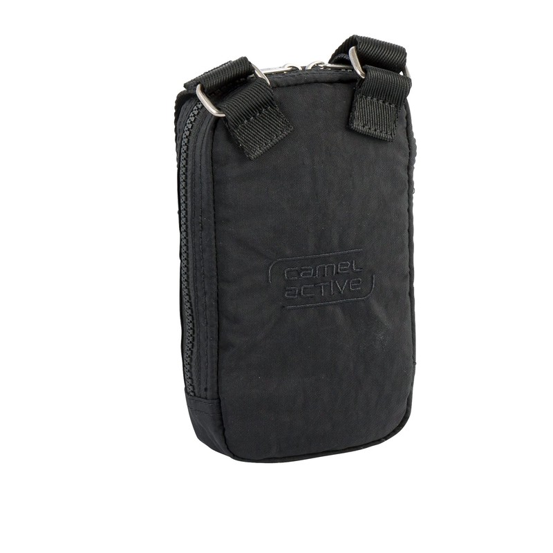 camel active Journey Men's Crossbody Bag Small, black, S, 000383