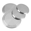 4Pcs/Set Stainless Steel Kitchen Stove Top Burner Covers Cooker Protection