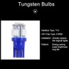 cciyu 10 Pack Blue T10 5-5050-SMD PC194 LED Bulb Instrument